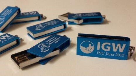 USB Sticks mit IGW Logo